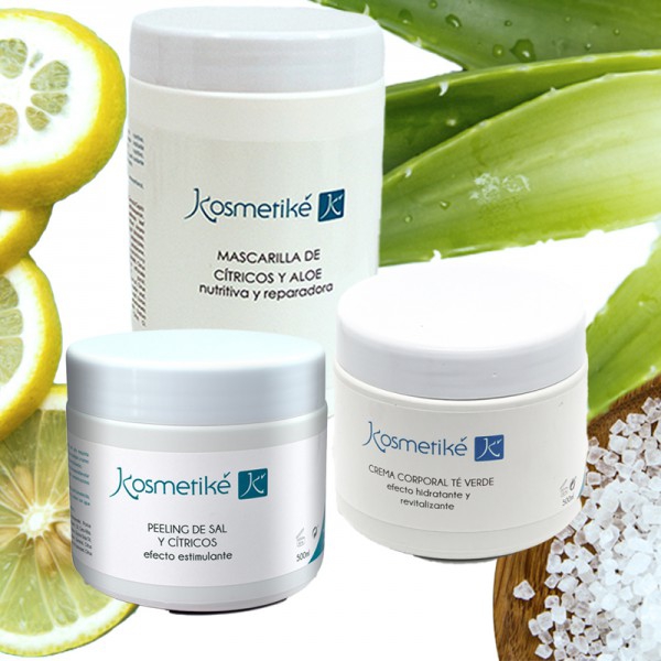 Kosmetiké Green Tea & Citrus Body Care Trattamento cosmetico per il corpo: effetto rivitalizzante e antiossidante